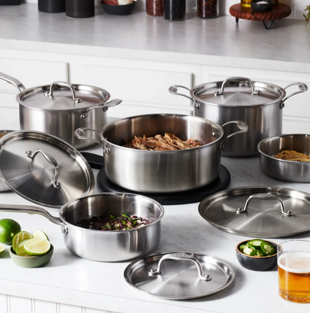 stainless steel cookware