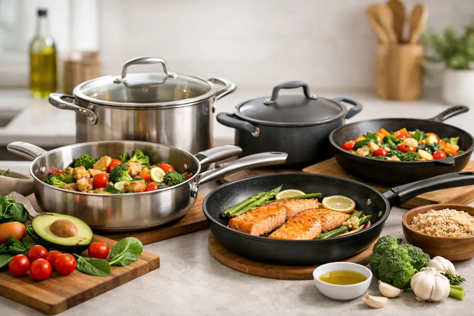 Cookware Materials Explained: Stainless Steel, Aluminum & More